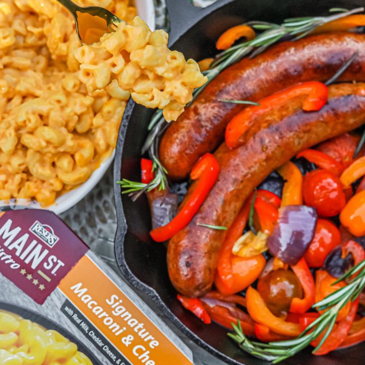 Italian Sausage with Macaroni & Cheese