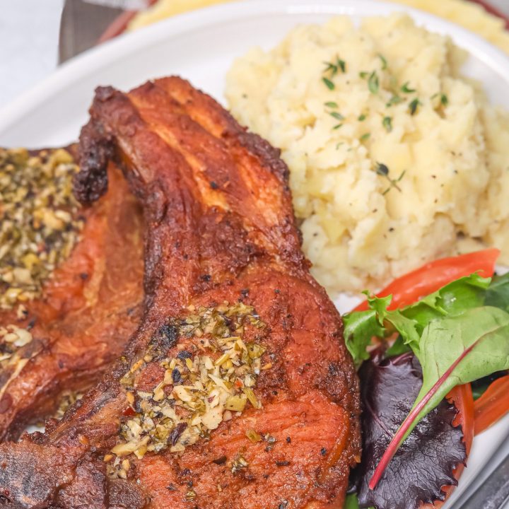 Herb Pan-Fried Pork Chops